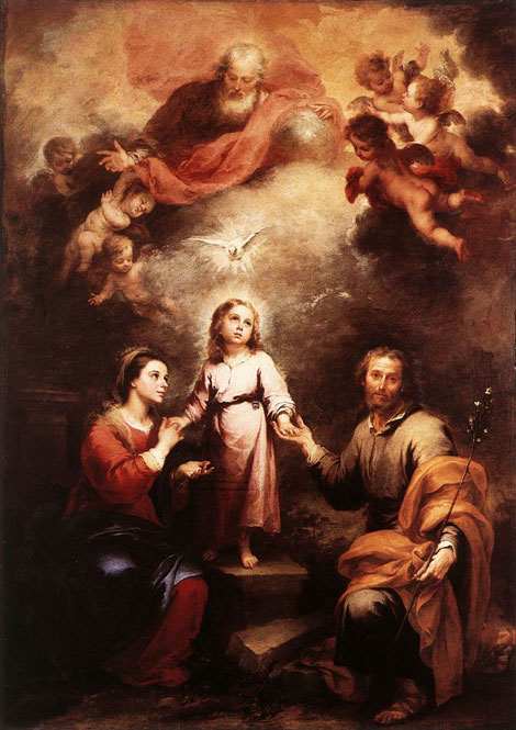 The Holy Family by Murillo