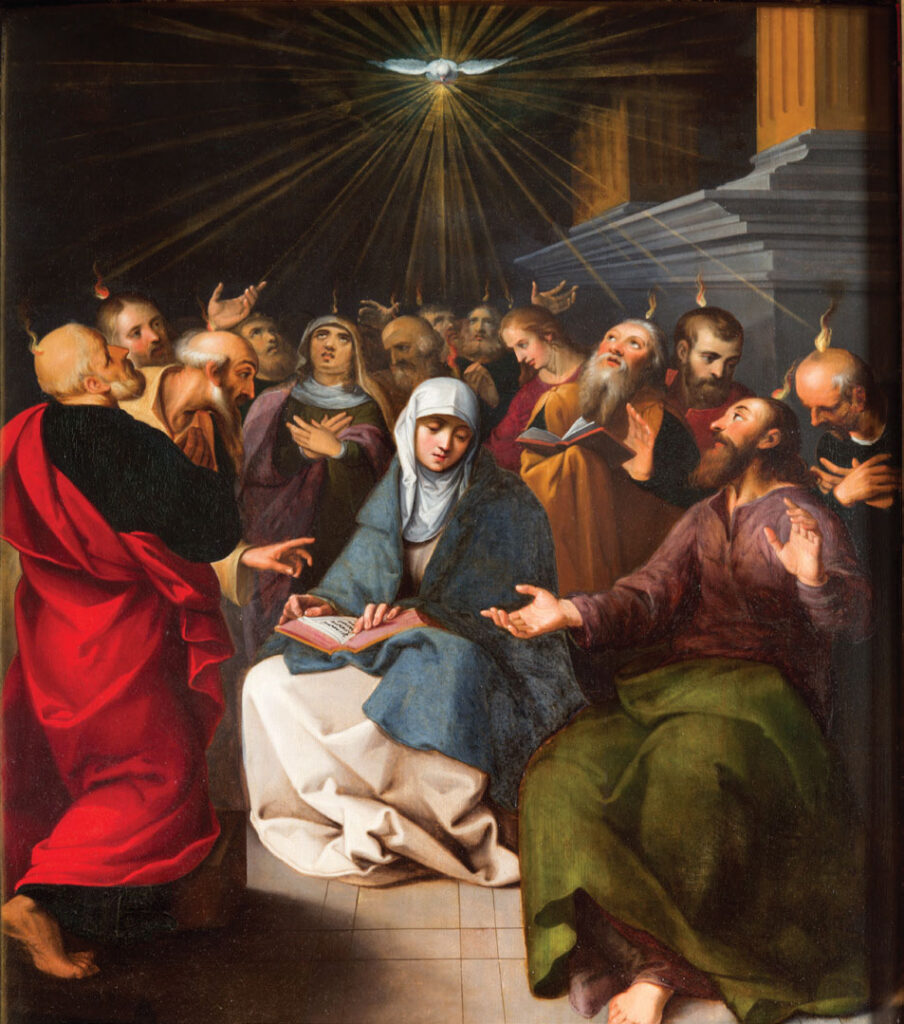 The vigil of Pentecost